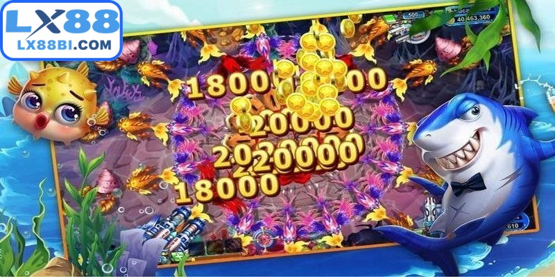 Săn cá thần tài xây dựng nhiều loại sinh vật biển với ngoại hình và đặc điểm riêng